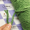 粗麻繩 6mm 綠色