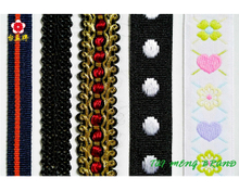 提花織帶,造型織帶