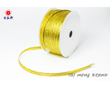 無彈性金蔥扁帶